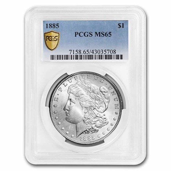 1885 Morgan Dollar MS-65 PCGS 1885 Morgan Dollar MS-65 PCGS